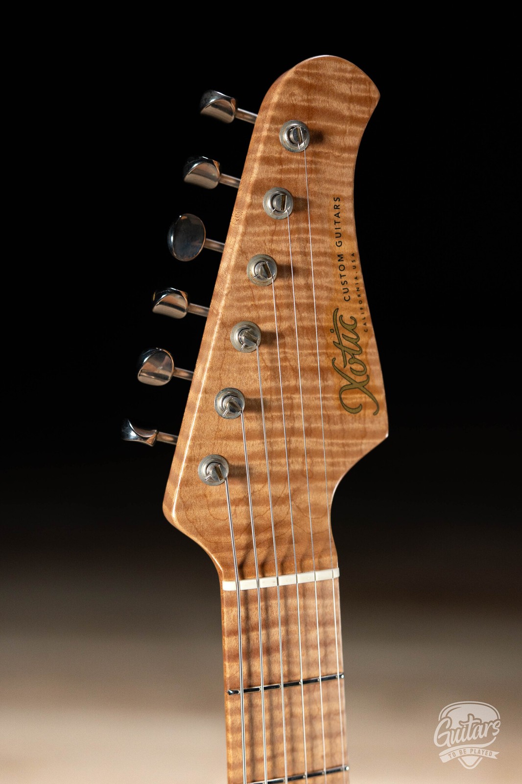 Xotic XSC-2 Swamp Ash HSS S-Style w/ Roasted Flame Maple Neck – Surf Green