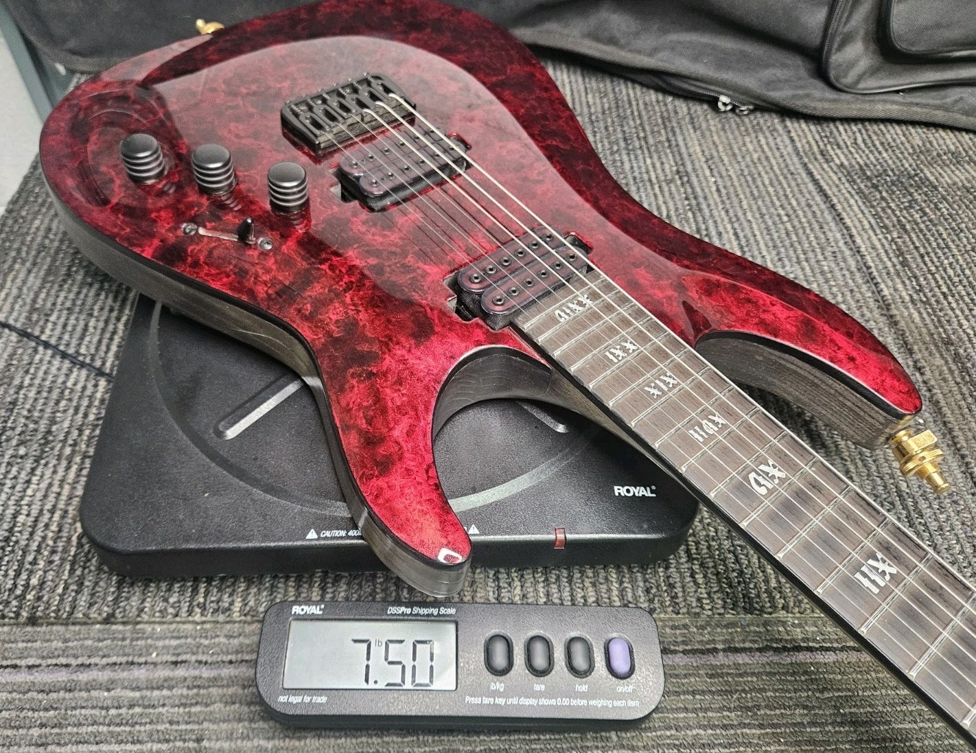 Schecter Diamond Series Apocalypse Electric Guitar – Red Reign