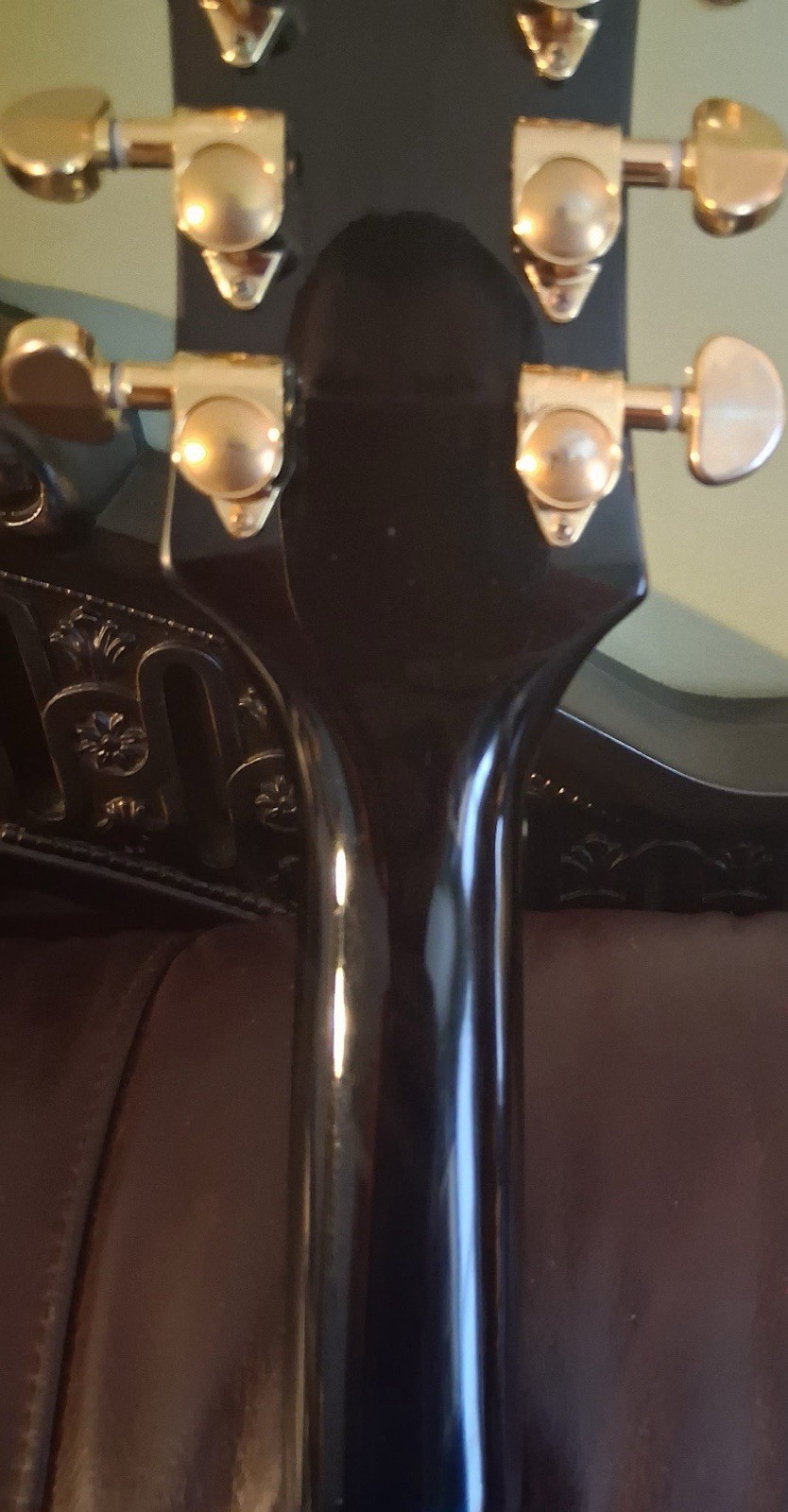 Epiphone Les Paul Custom Black Electric Guitar 2022 EMG 57 66