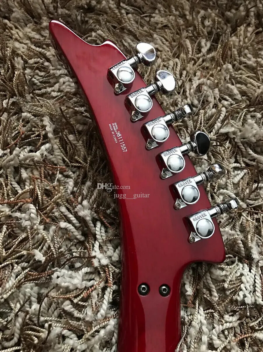 Hot Sale Transparent Red Electric Guitar Humbucker Pickups Chrome Hardware