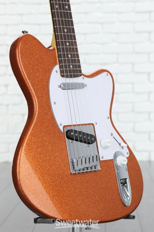 Ibanez Yvette Young Signature YY20 Electric Guitar – Orange Cream Sparkle