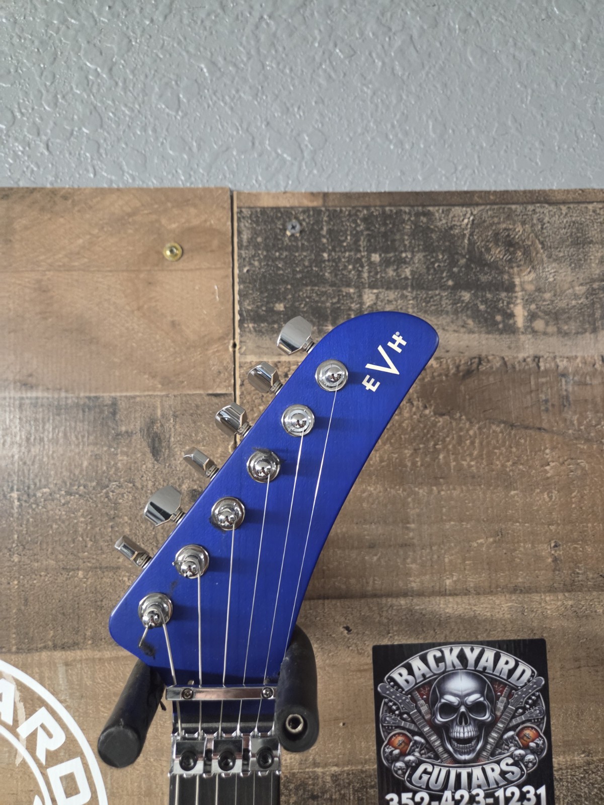 EVH 5150 Series Deluxe Poplar Burl Aqua Burst W/ Bag