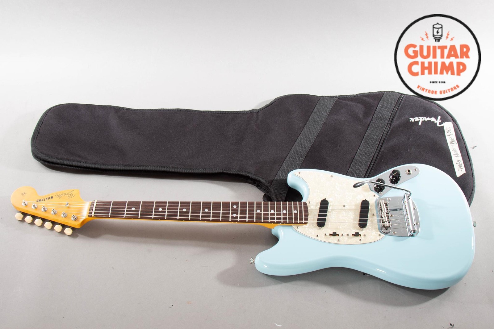 2015 Fender Japan Exclusive Classic ’60s Mustang – Daphne Blue – Rosewood – MIJ