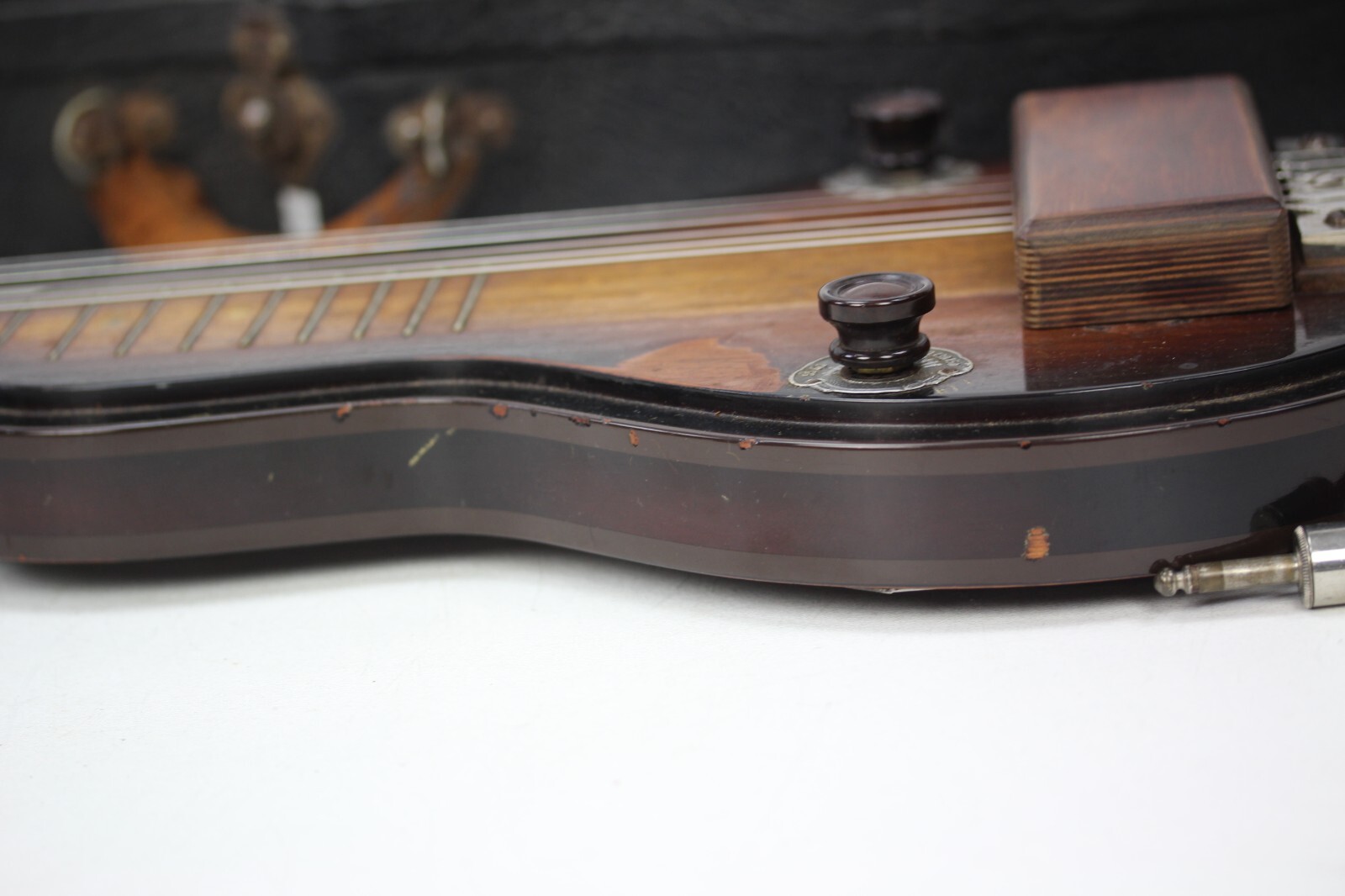 Kay 1939 Hawaian Lap Steel Electric Guitar K-14 with case set up w/ new strings