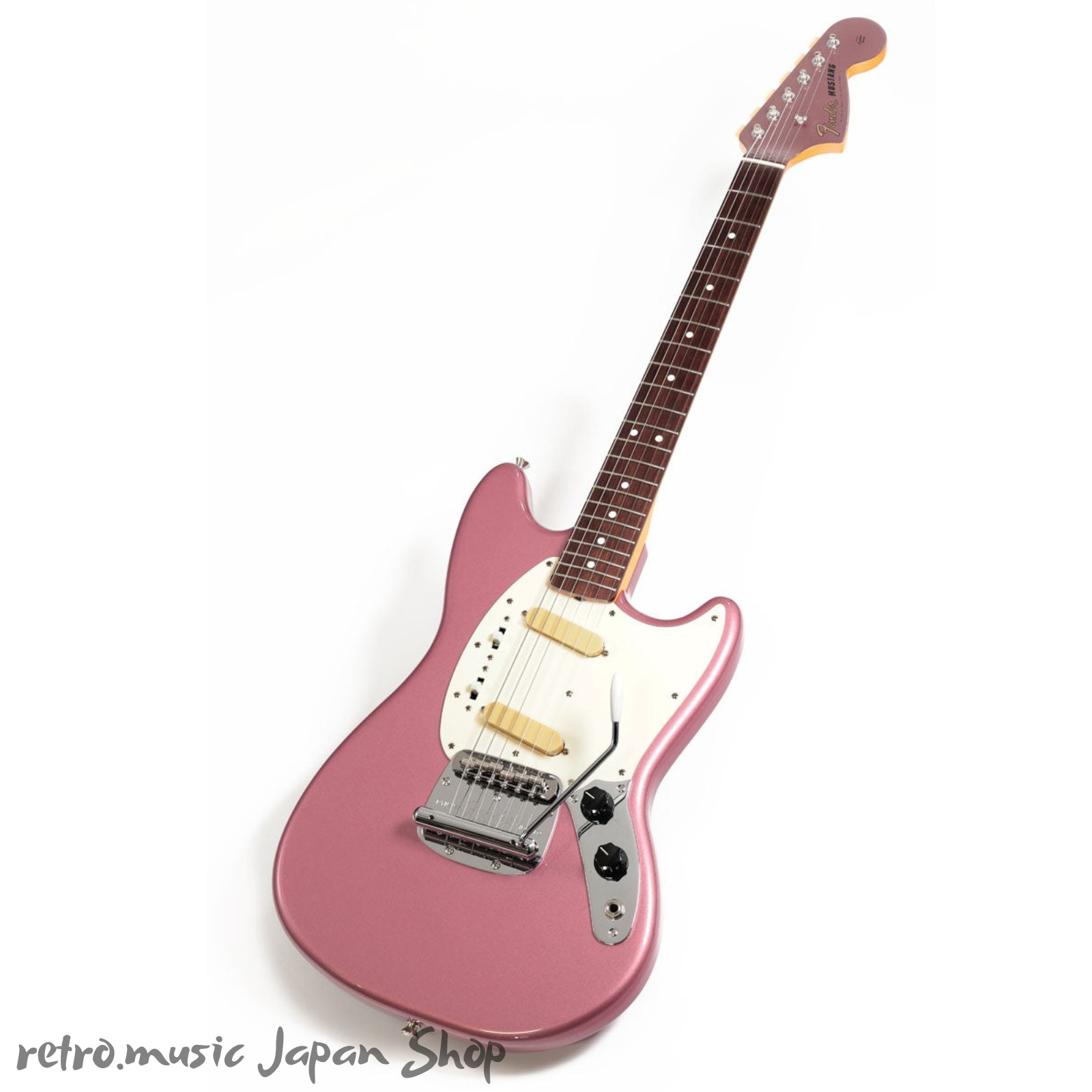 Fender Made In Japan FSR 2026 Traditional II 60s Mustang Burgundy Mist Metallic