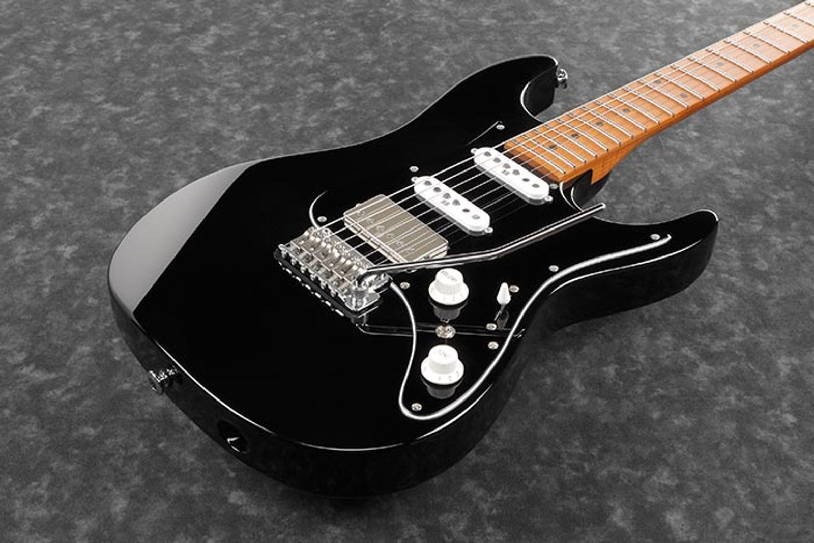 Ibanez Japan Prestige AZ2204B Electric Guitar – Black – with Hard Case