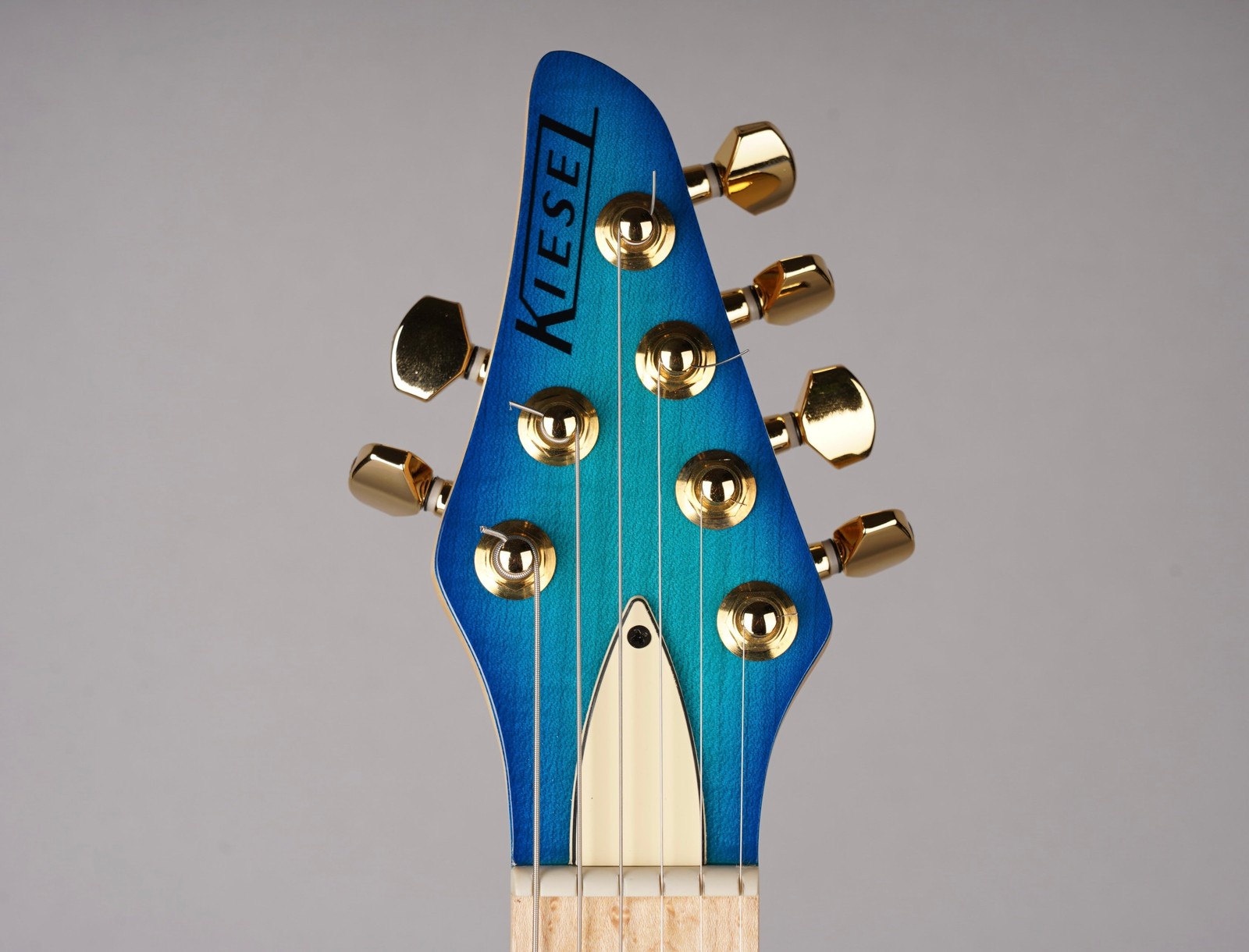 Kiesel Solo HSS – Alder/Maple/Birdseye – Aqua Burst
