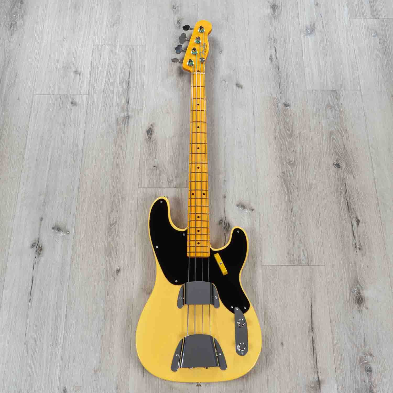 Mint Fender Custom Shop Vintage Custom 1951 NOS Precision Bass, Nocaster Blonde