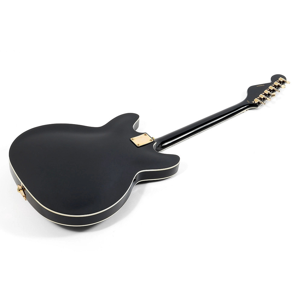 Hagstrom ’67 Viking II HB Guitar Standard Black Gloss 197881449636 OB