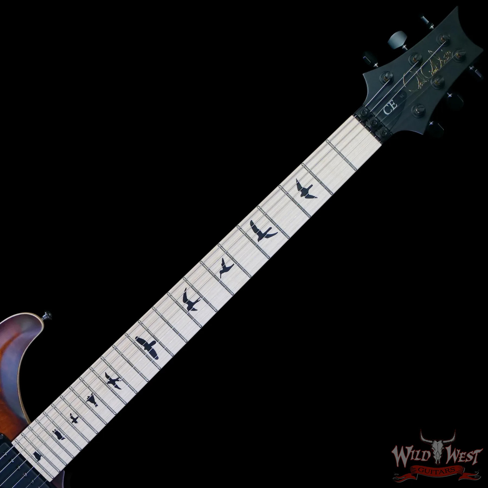 2023 PRS Dustie Waring DW CE 24 Floyd FR Maple Burnt Amber Smokeburst 7.50 lbs