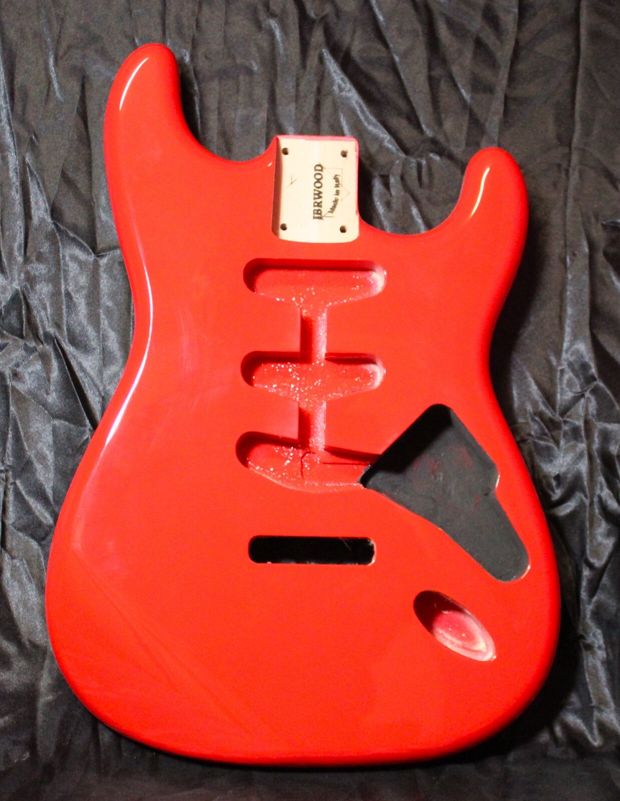 Stratocaster body fiesta red
