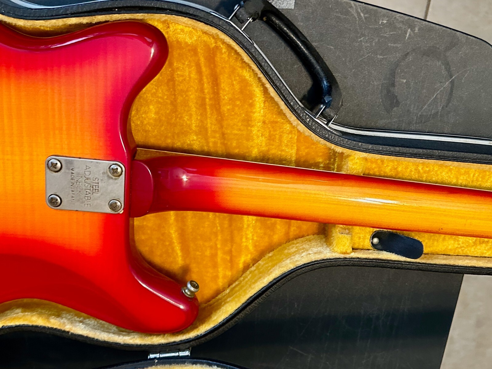 1970 Epiphone WILSHIRE Flame Thru Body!