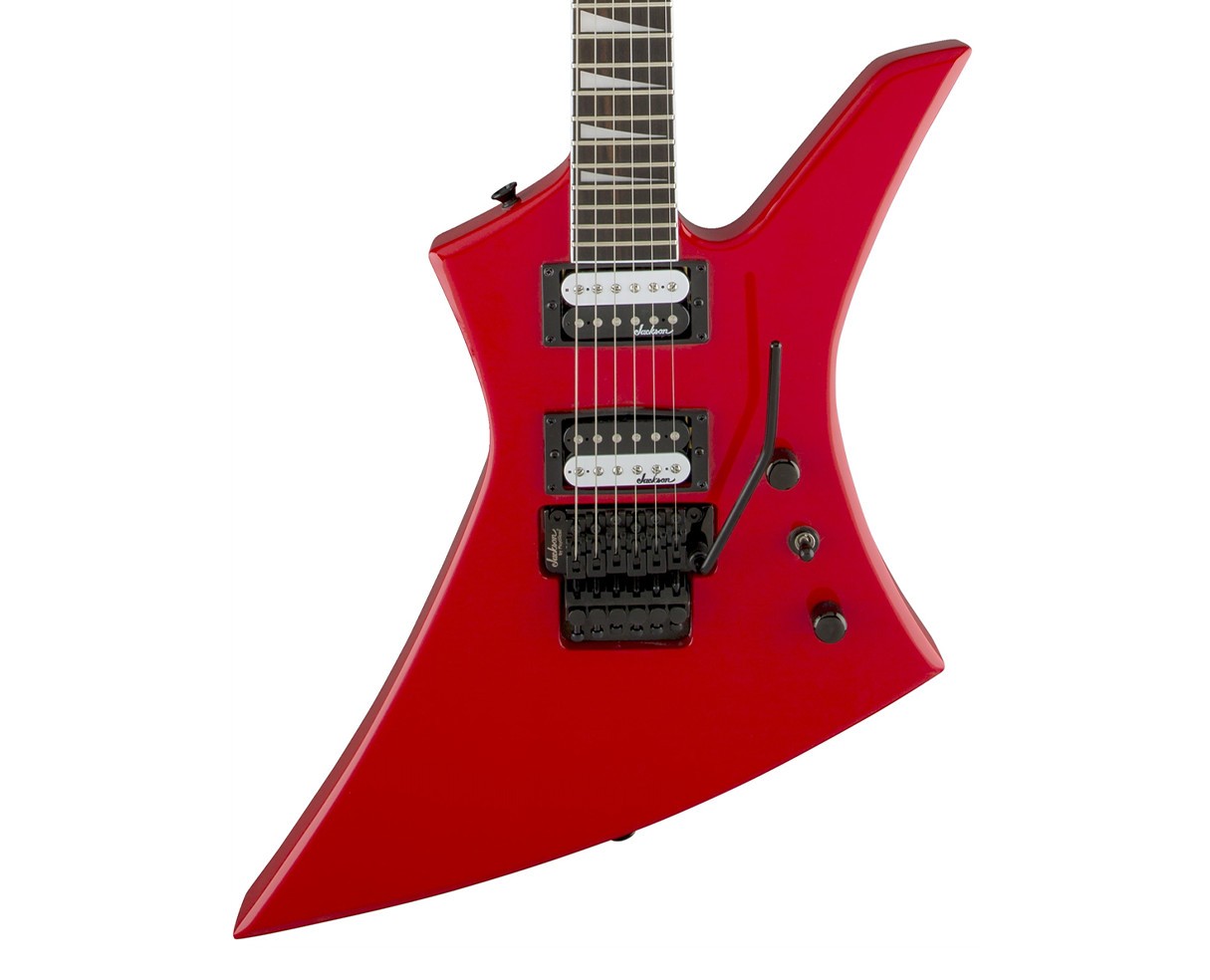 Used Jackson JS Series Kelly JS32 – Ferrari Red w/ Amaranth FB