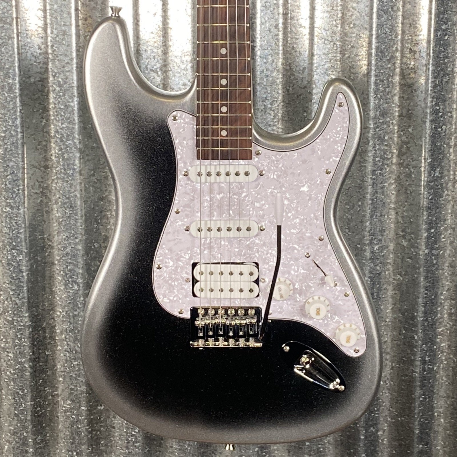 Musily MST-1 Strat Style HSS Guitar Metal Black Burst #21820260001 Used