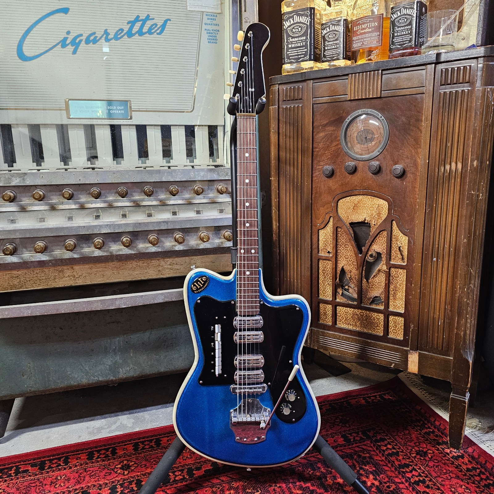 1963 Crucianelli Elite Model 40-V Blue Sparkle