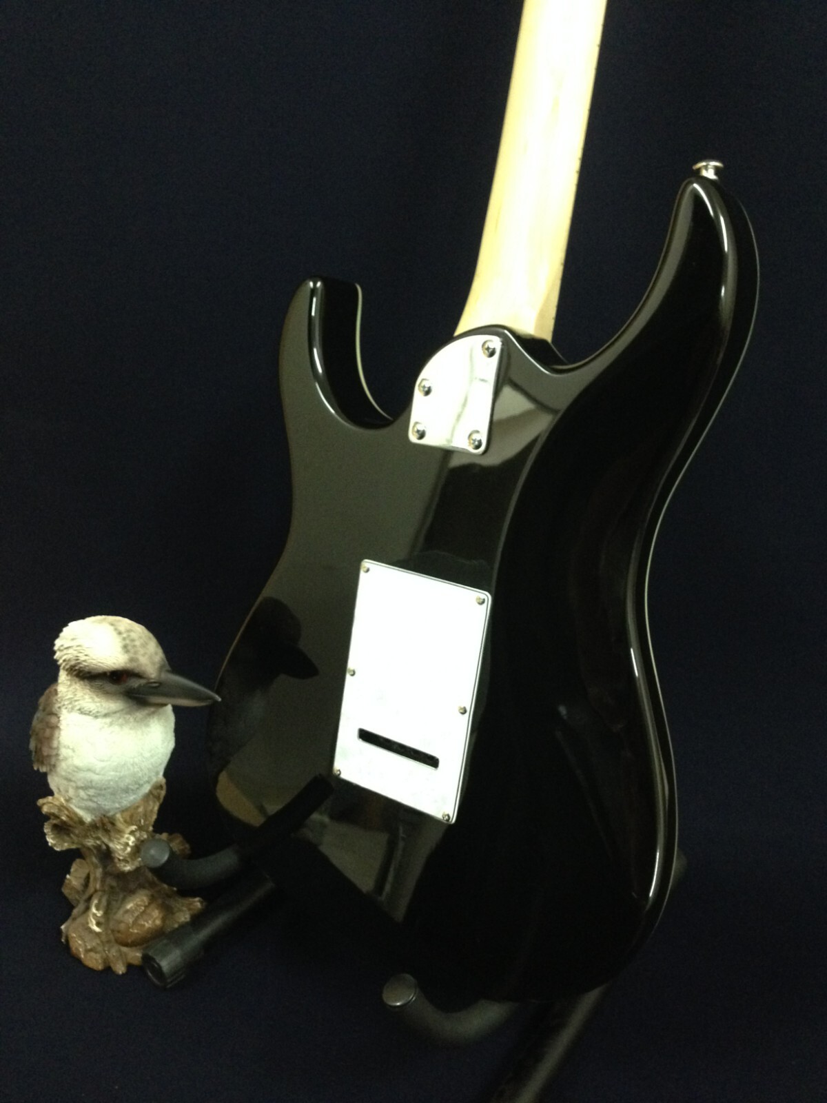 4/4 Haze Forrest Angel 6-String Electric Guitar, Teal Blue