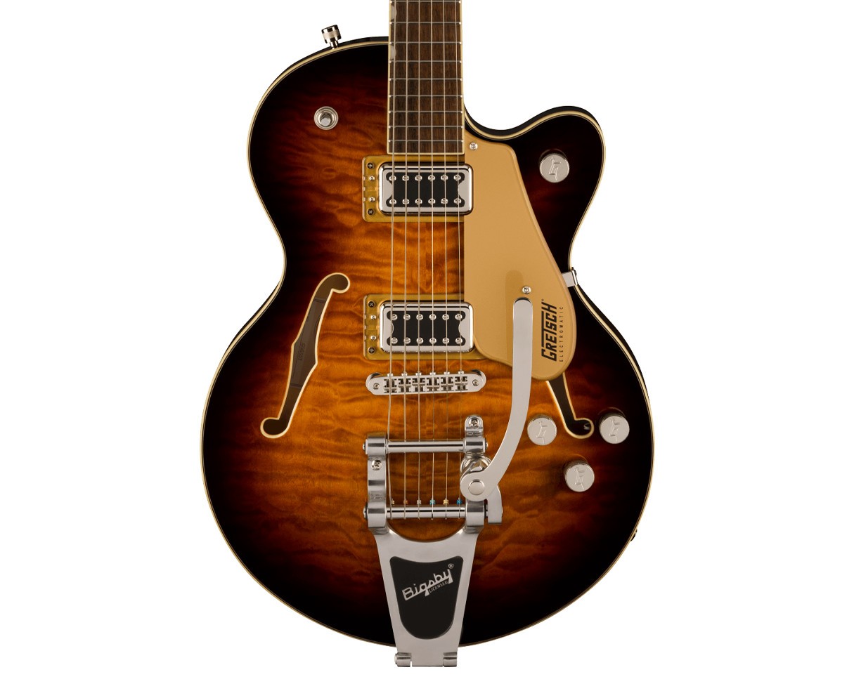 Used Gretsch G5655T-QM Electromatic Center Block Jr. SC QM – Sweet Tea