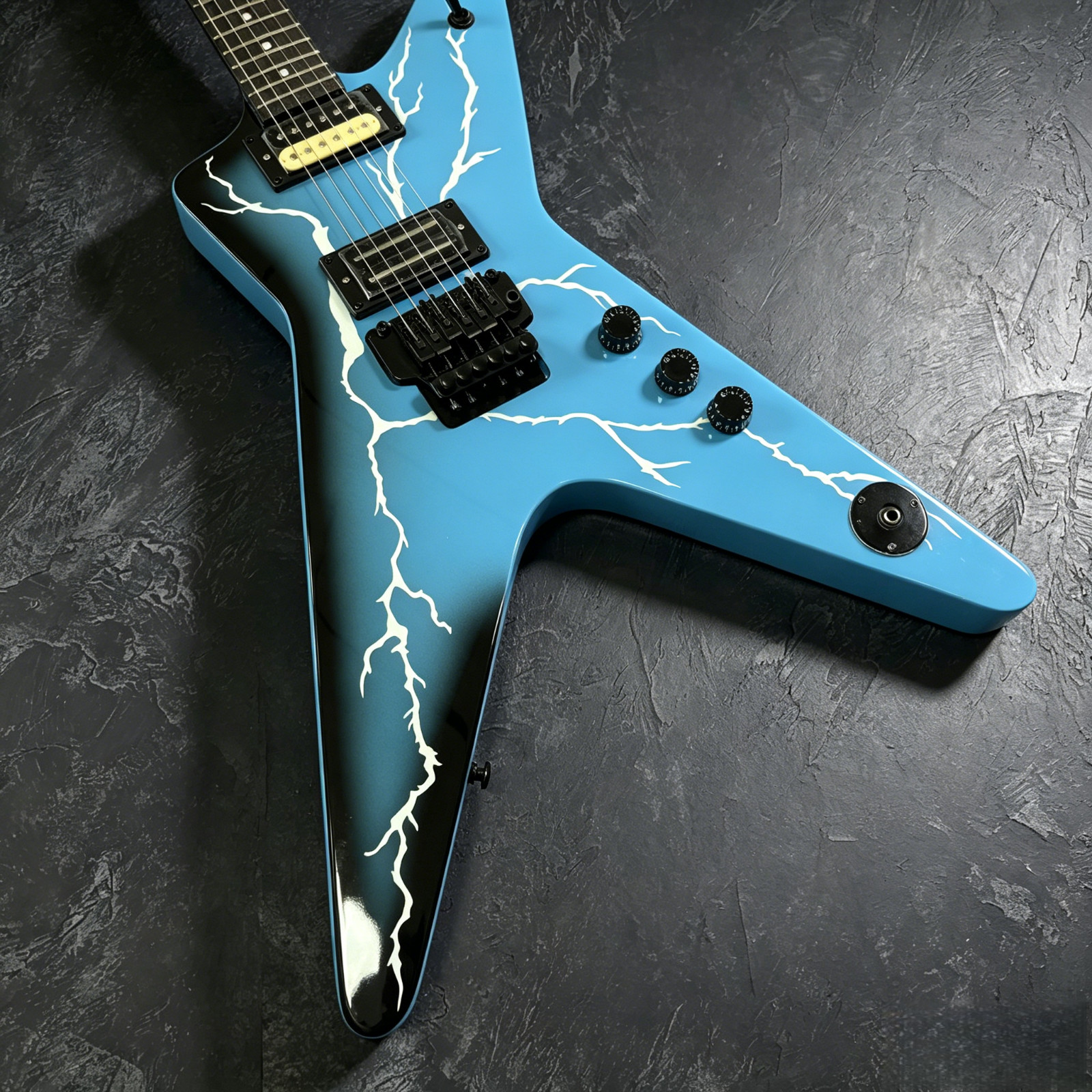 Ship from US The Dean Dimebag Darrell Electric Guitar With Floyd Rose Tremolo