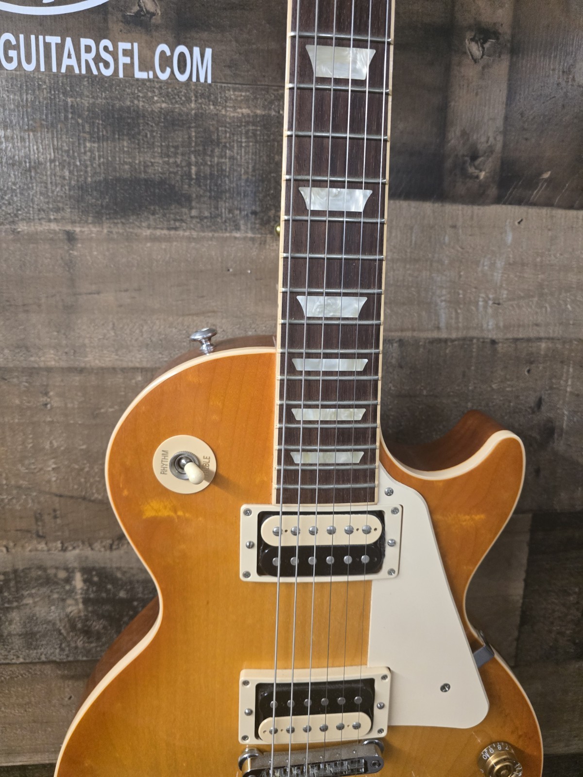 2016 Gibson Les Paul Traditional Lemon Burst With Ohsc 50s 9.5 Lb