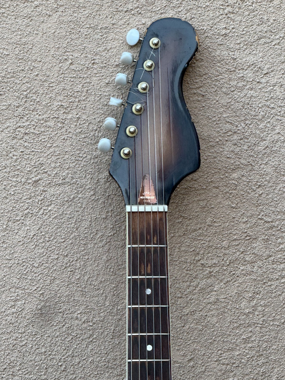 VINTAGE 1960’s Teisco/Kawai Guitar 2 GOLD FOIL PICKUPS working SOUNDS GREAT!
