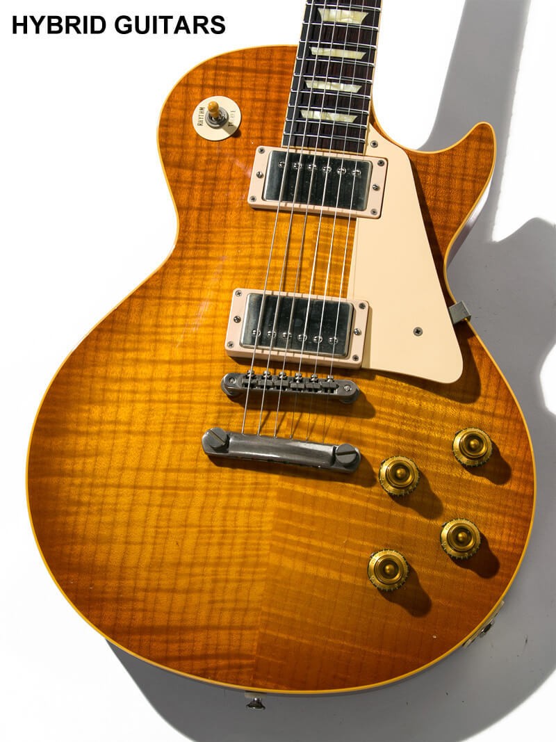 No Brand 1959 Les Paul Standard-style Honey Burst Guitar Used