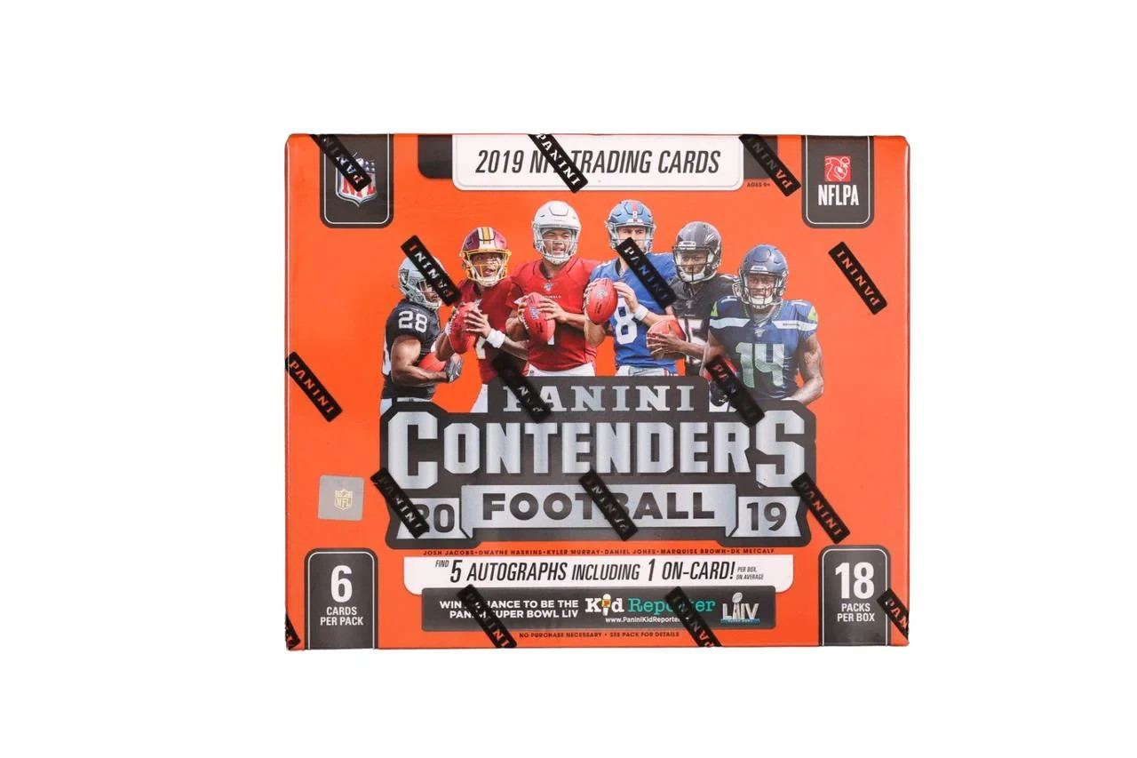 2019 Panini Contenders Football Factory Sealed Hobby Box