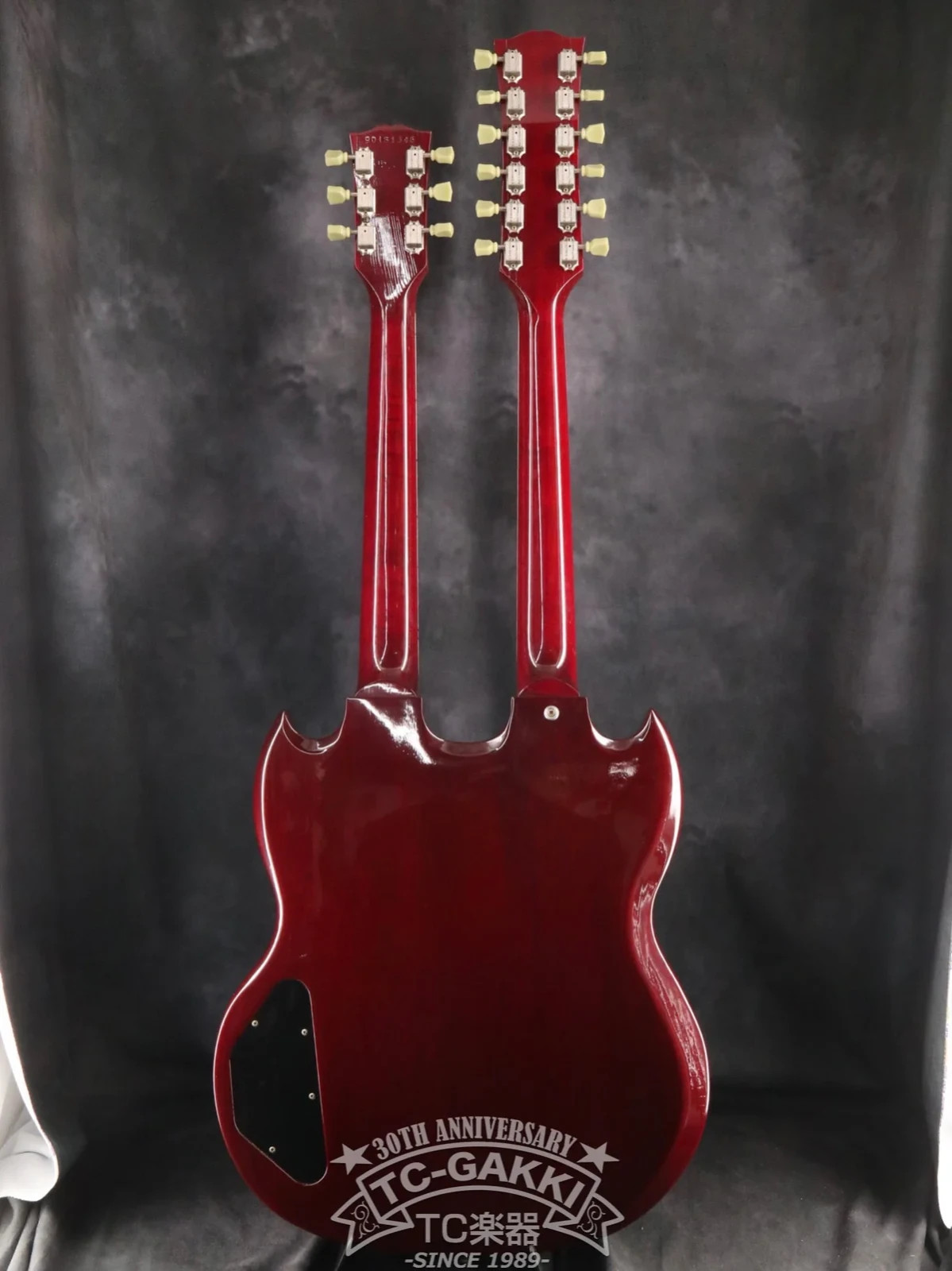 Gibson EDS-1275 Double Neck Heritage Cherry USA 1991 SG Solid Electric Guitar