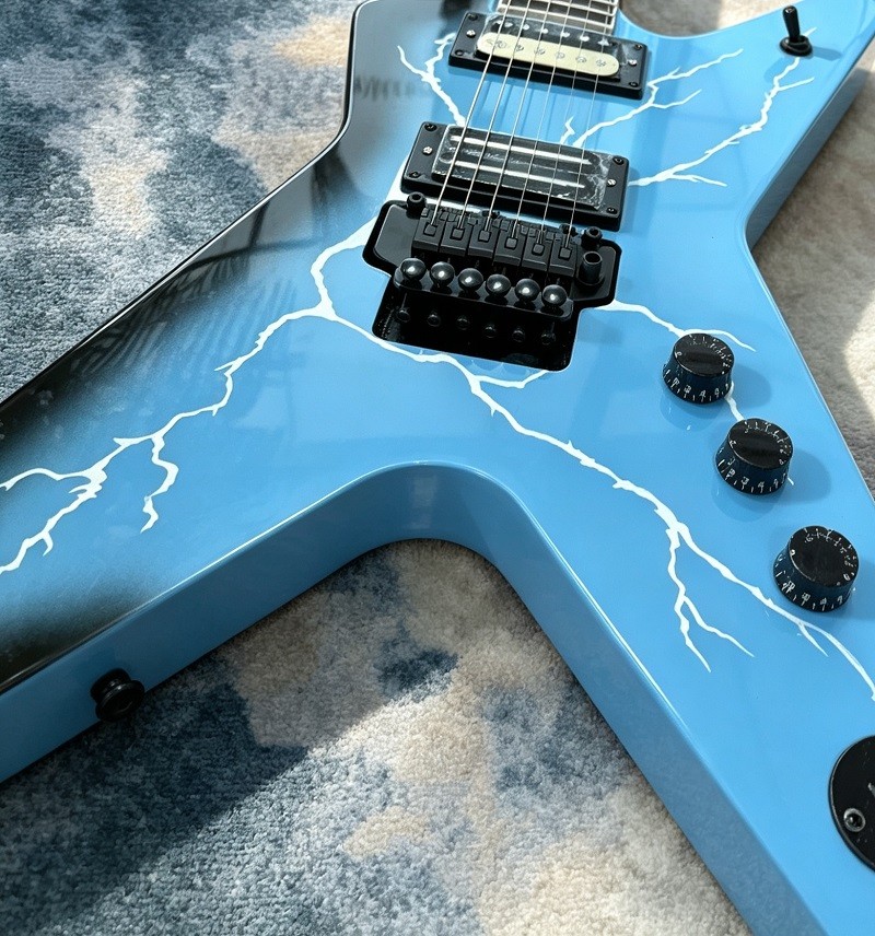 Ship US Dean Dimebag Darrell Electric Guitar Rosewood Fingerboard With FR Bridge