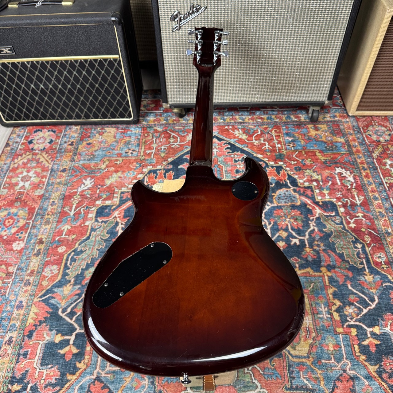 Yamaha Super Flighter Model SF5000 1981 Set Neck – Violin Burst