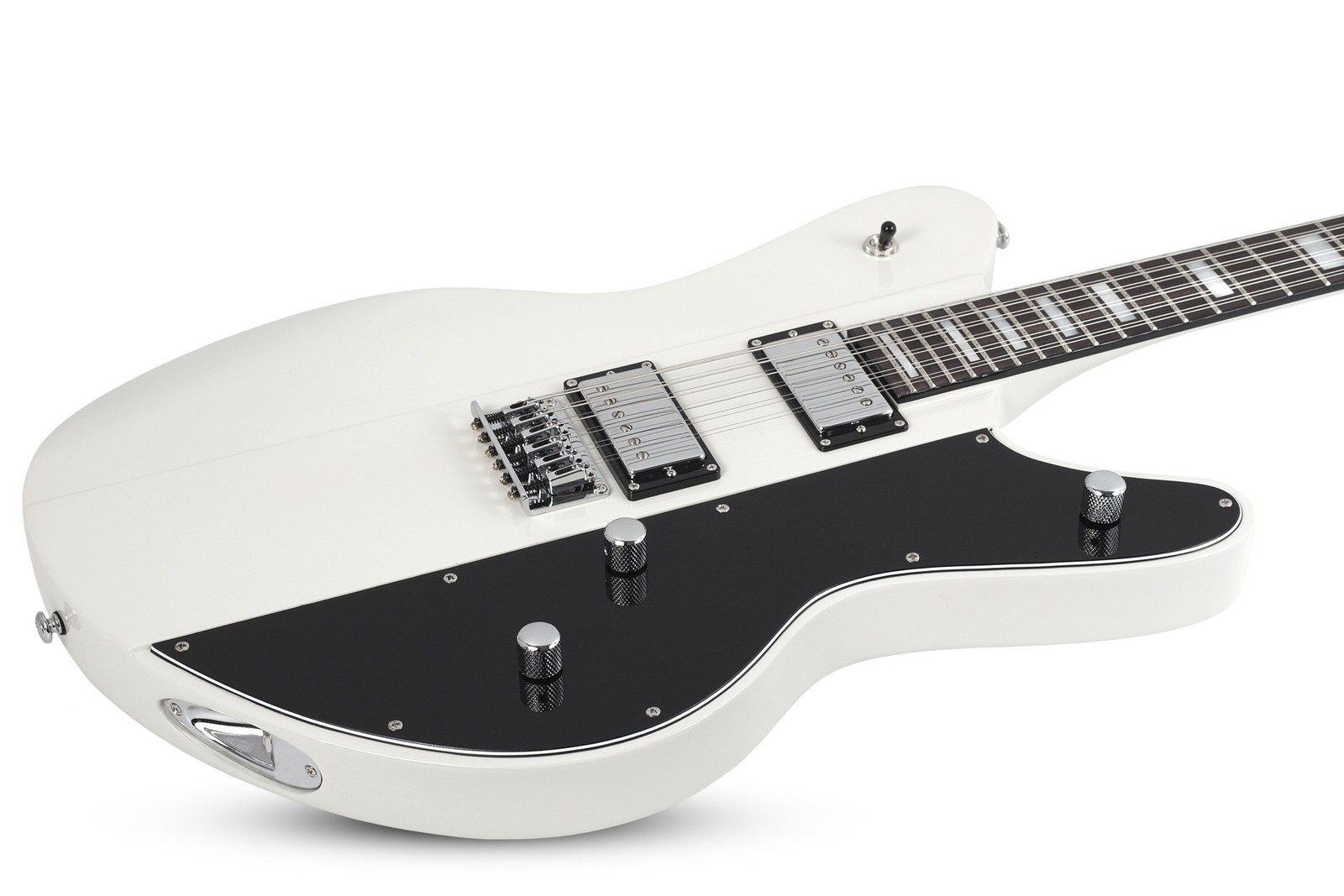 Schecter Robert Smith UltraCure XII guitar in Vintage White