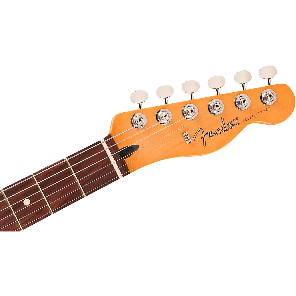 Fender Player II Telecaster Chambered Mahogany Body RW FB Guitar Trans Cherry