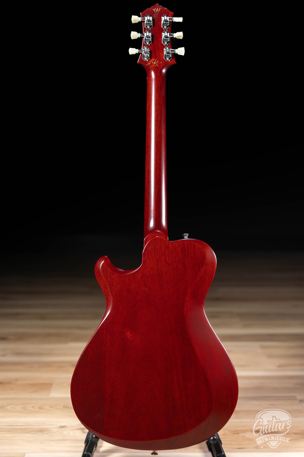 Knaggs Chena Spruce Top Hollowbody Guitar – Old Red Violin
