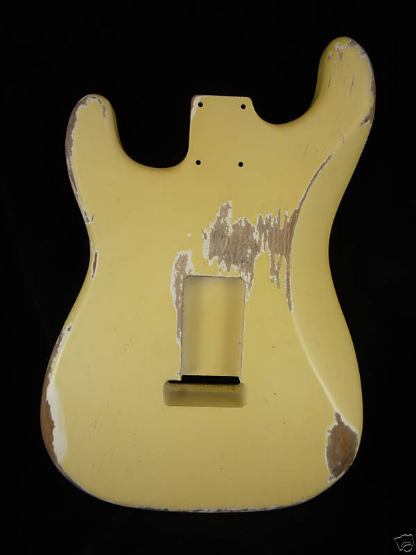MJT Official Custom Order Vintage Aged Nitro Finish Guitar Body Mark Jenny VTS