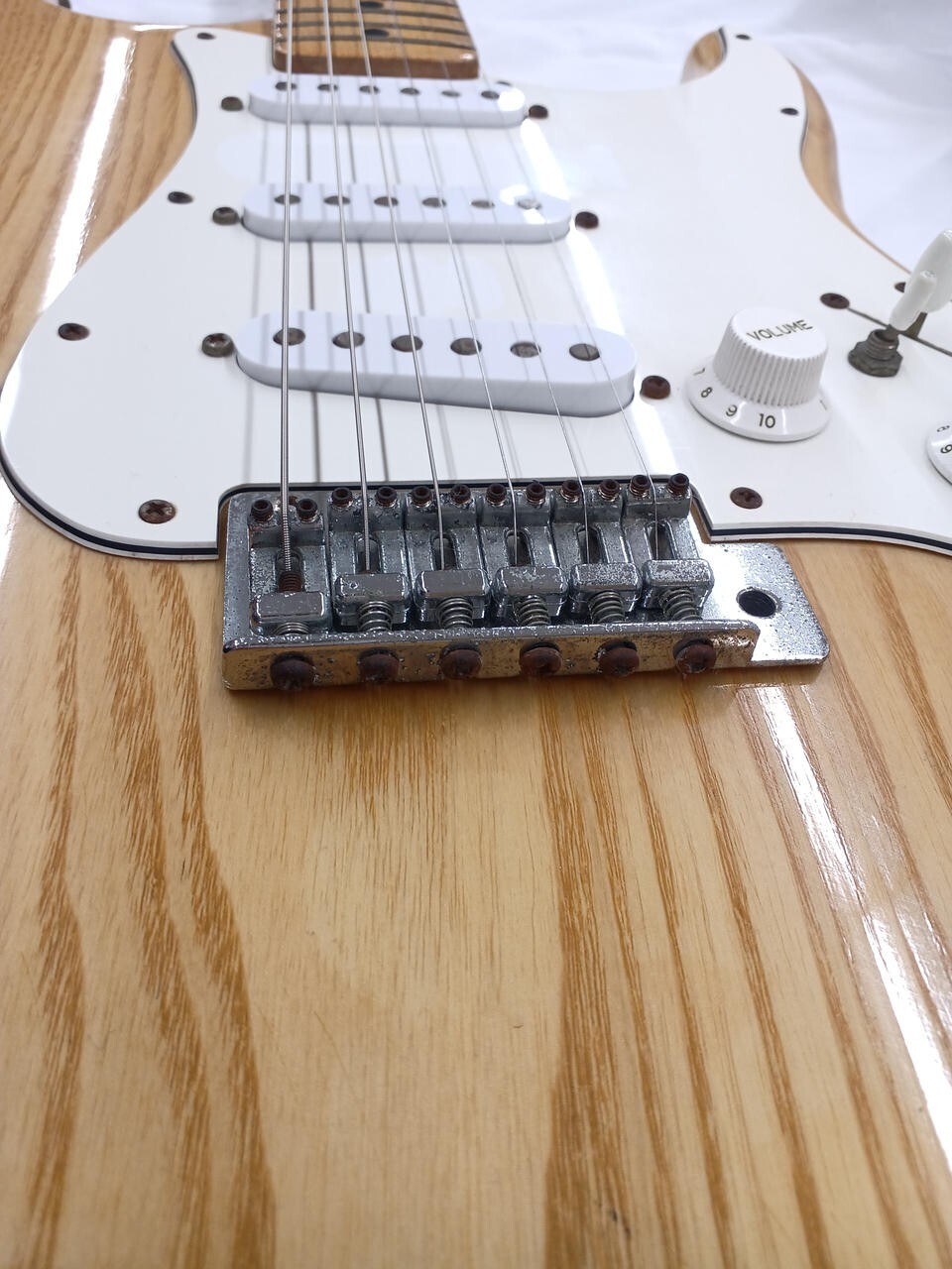 [Greco] SE600 Natural Made in Japan 1976 Vintage ST Type Solid Electric Guitar