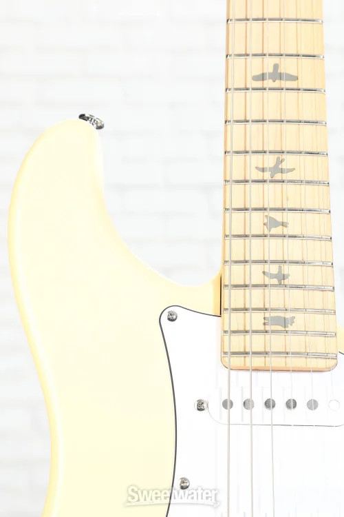 PRS SE Silver Sky Electric Guitar – Moon White, Maple Fingerboard