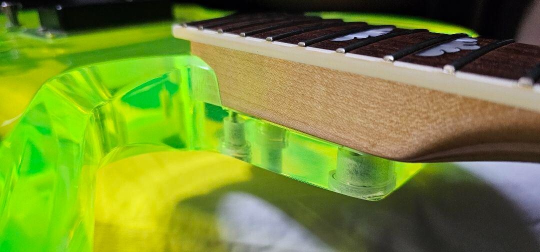 hide Jelly MG-115CGR X JAPAN Fernandez Electric guitar musical instrument q04