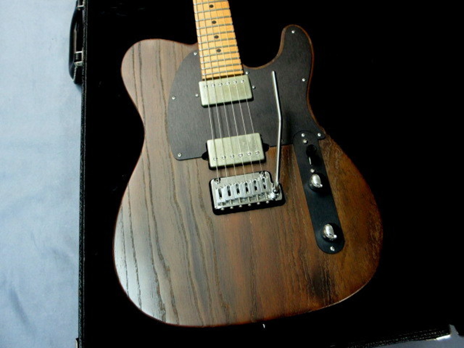 Suhr Andy Wood Signature Modern T HH Whiskey Barrel Used Ash w/Hard Case