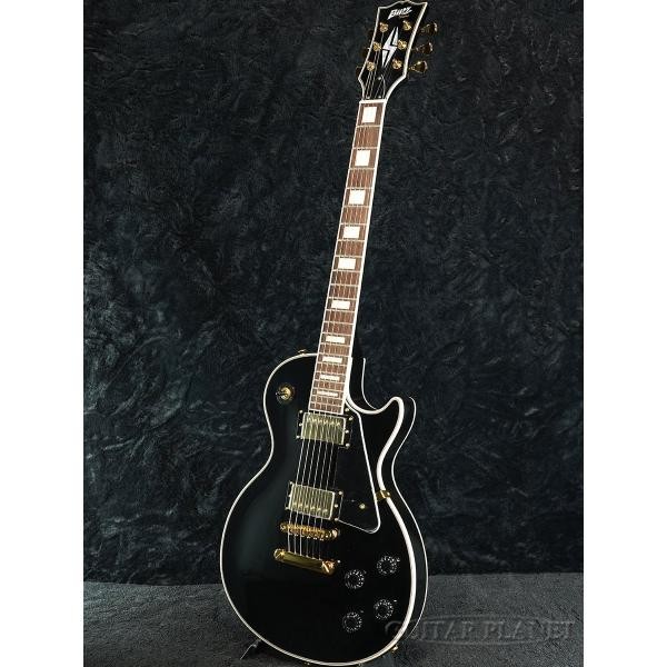 Blitz by Aria Pro II BLP-CST BK Electric Guitar Black Les Paul
