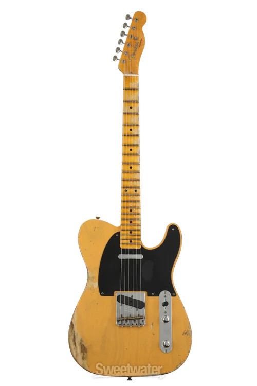 Fender Custom Shop 1953 Heavy Relic Telecaster – Butterscotch Blonde