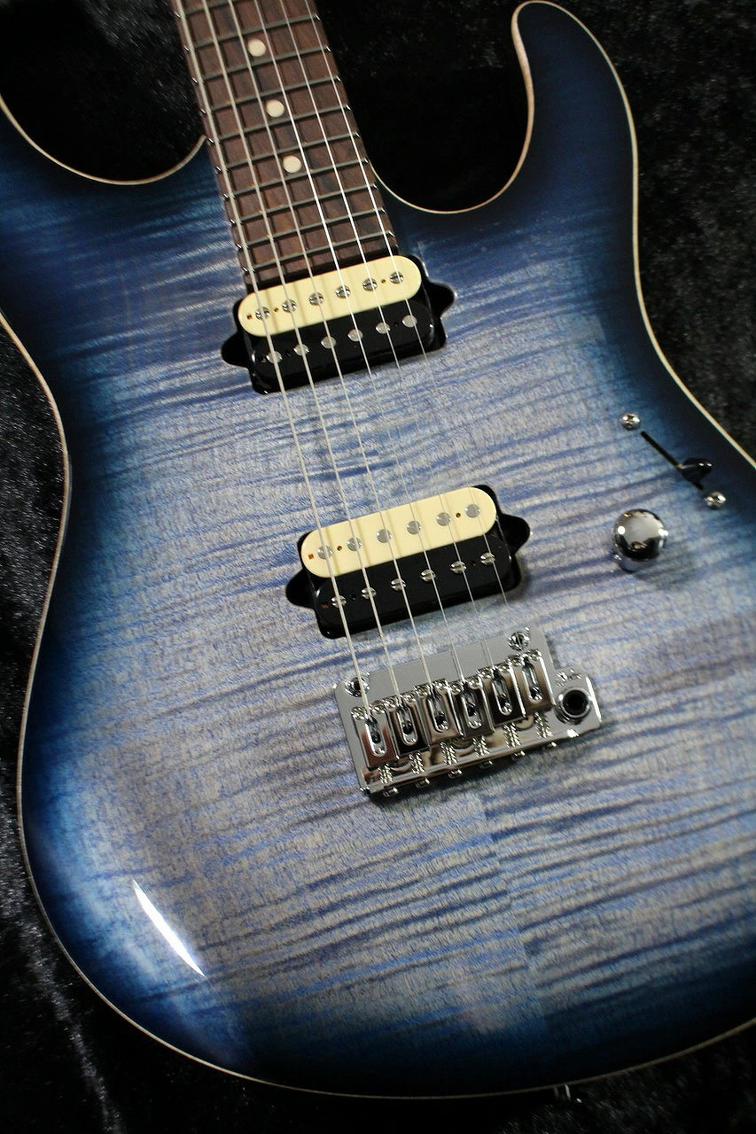 Suhr JE-Line Modern Plus Ash/PF Faded Trans Whale Blue Burst Gloss #86691 3.39kg