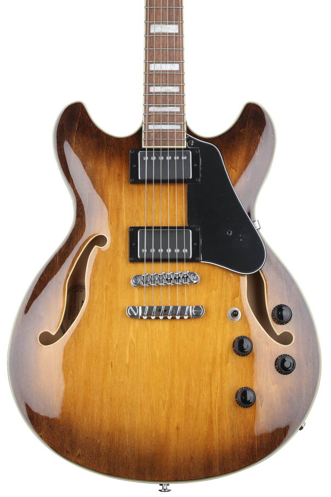 Ibanez Artcore AS73 Semi-Hollow Electric Guitar – Tobacco Brown