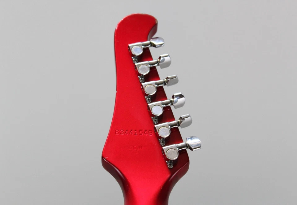 1981 Vintage Gibson Victory MV-2 Candy Apple Red MVII CAR Finish USA 1980s +OHSC
