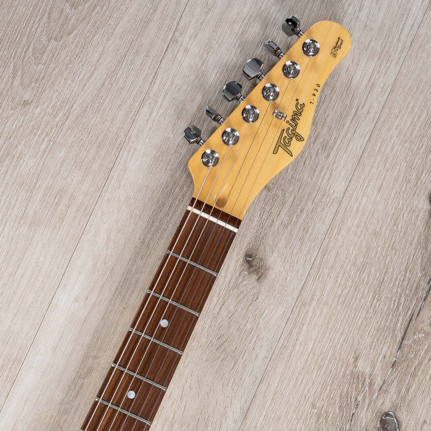 Tagima Brazil T-930 Guitar, Brazilian Pau Ferro Fretboard, White (B-STOCK)