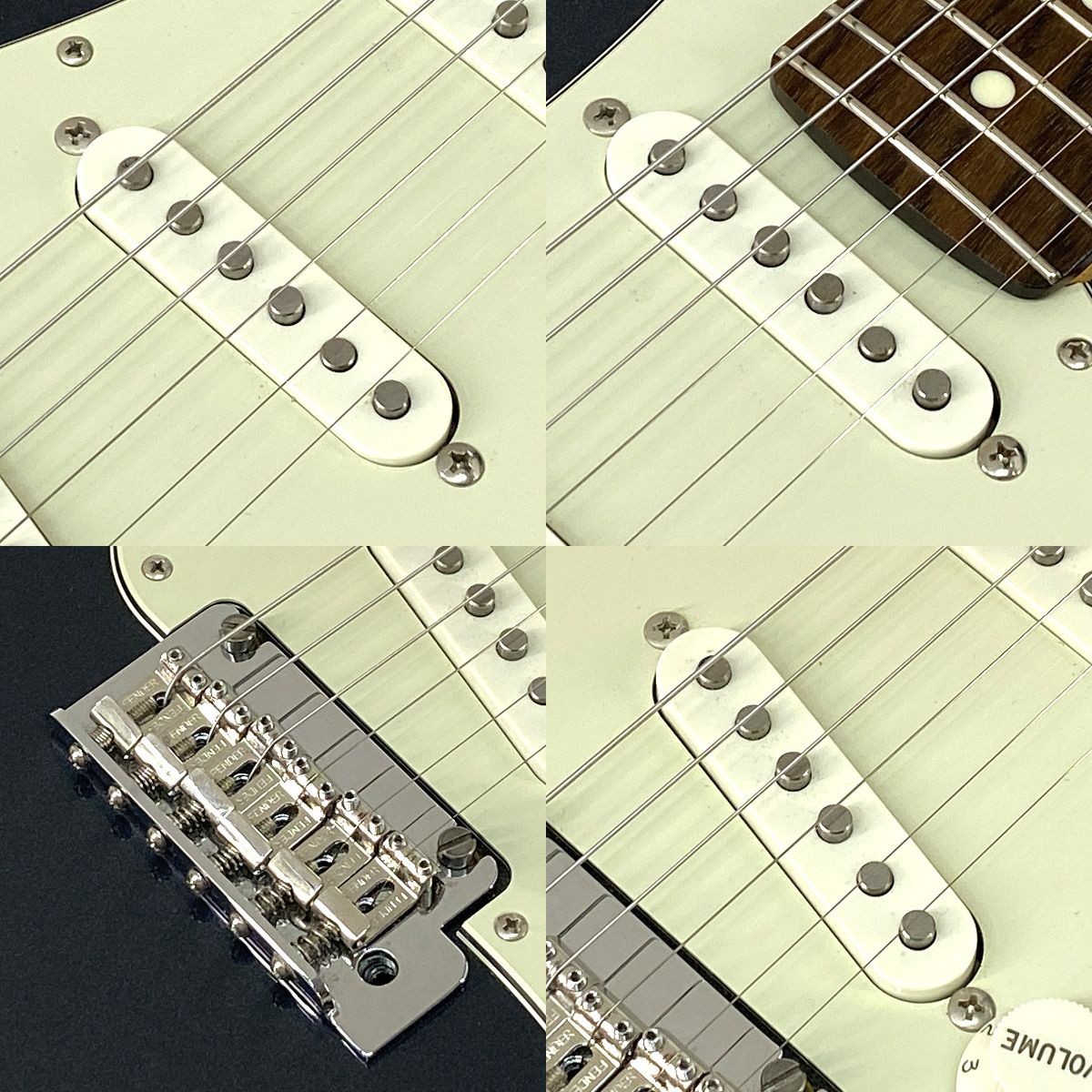 Fender Japan Hybrid II Stratocaster Charcoal Frost Metallic with Gig Bag