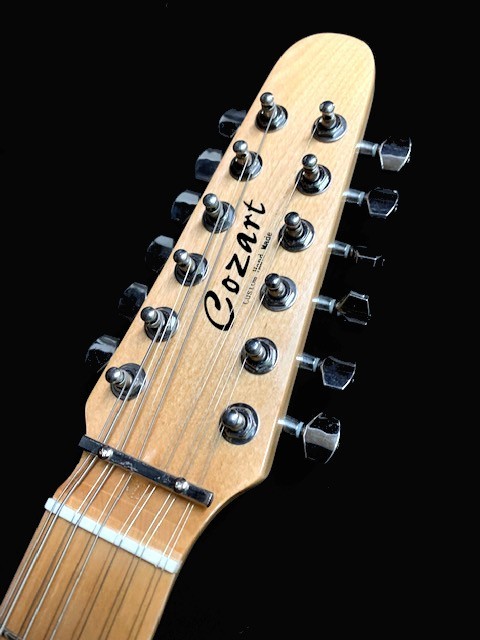NEW 12 STRING TELE-STYLE LEFTY NATURAL LIGHTWEIGHT ELECTRIC GUITAR LEFT HANDED
