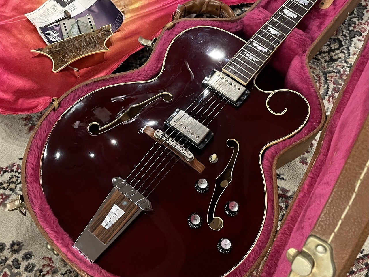 Gibson Tal Farlow Signature Wine Red USA 1995 Hollow Body Electric Guitar