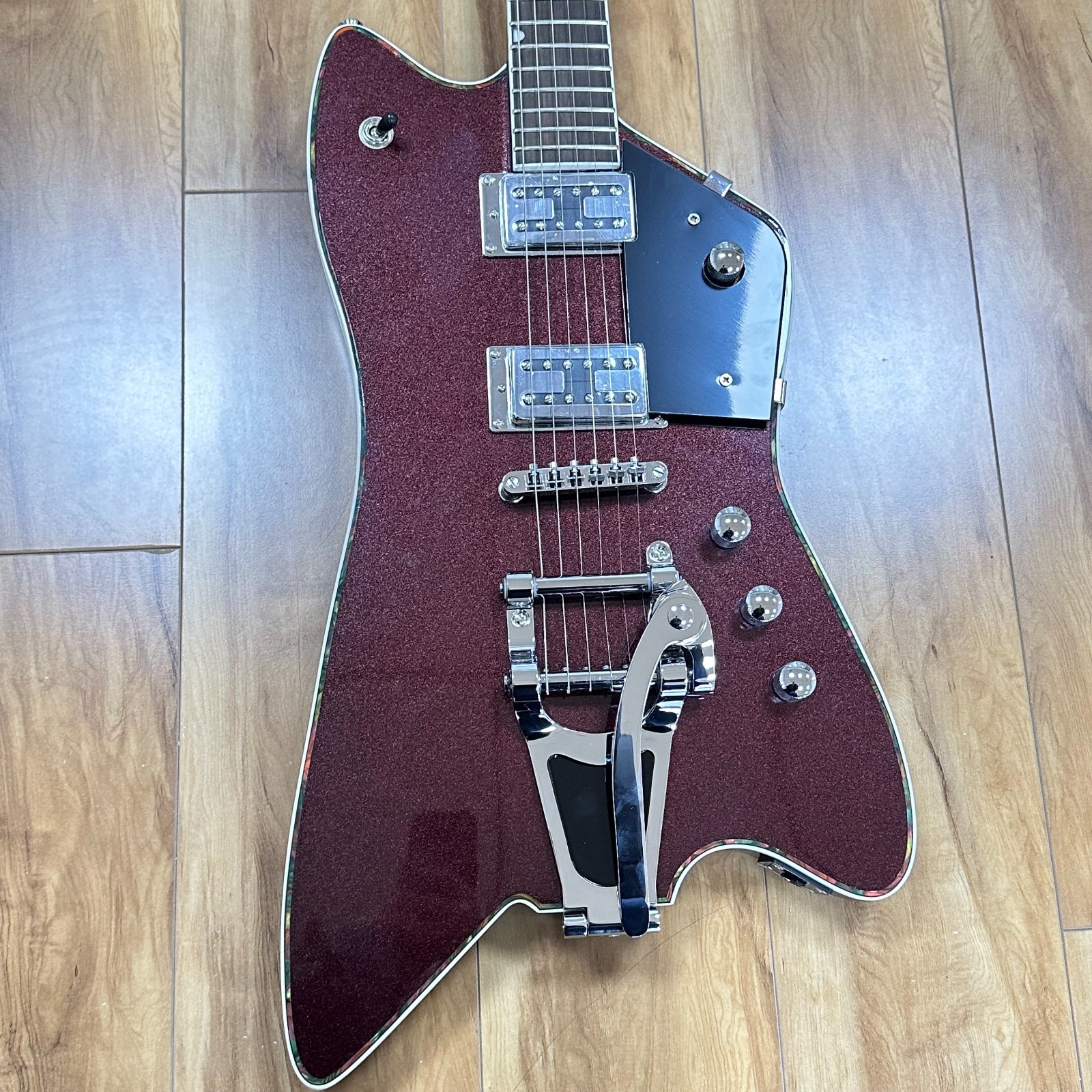 Ship US Limited Edition G6199 Billy-Bo Jupiter Thunderbird – Firebird Red Finish