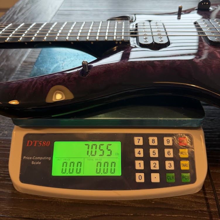 Ernie Ball Music Man John Petrucci Majesty Premium Select 7 – Purple Nebula II