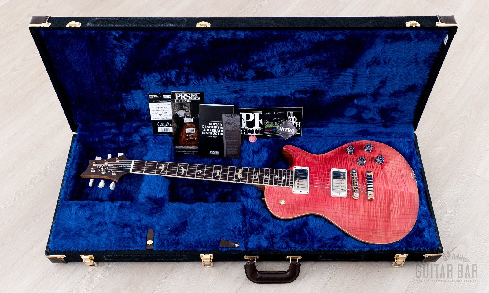 2023 Paul Reed Smith Wood Library McCarty 594 Singlecut 10 Top w/ Case & Tags