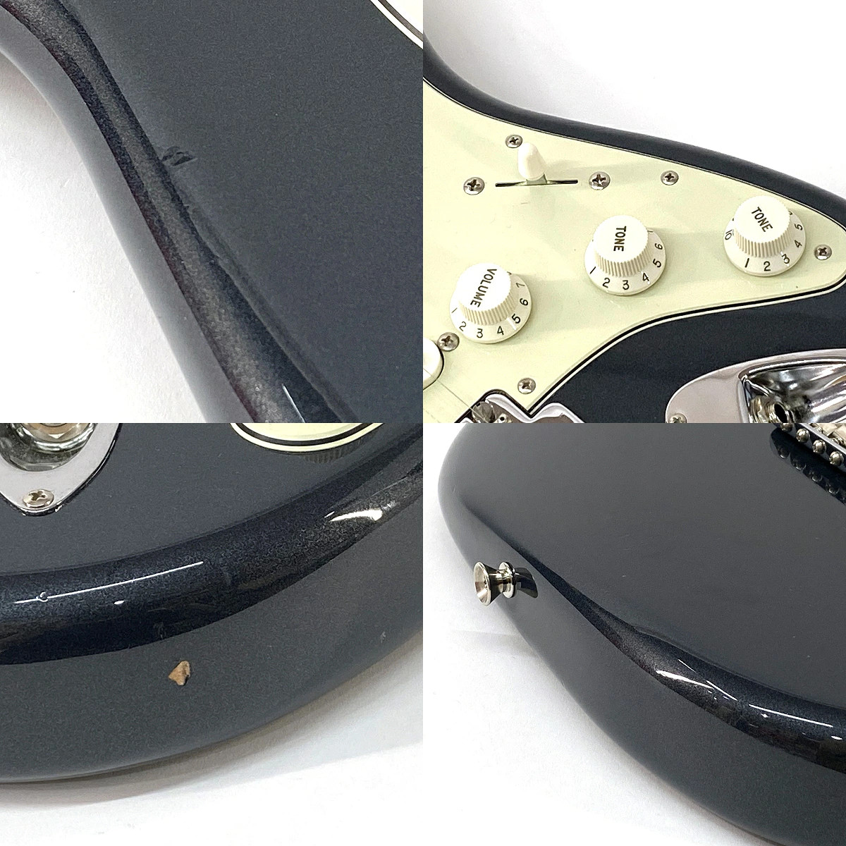 Fender Made In Japan Hybrid Ii Stratocaster Charcoal Frost Metallic No.RG1613